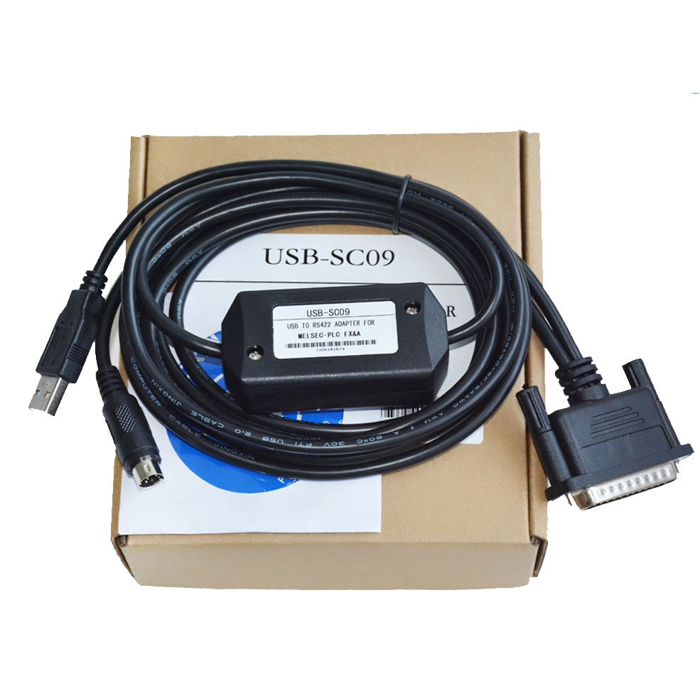 USB-SC09 α׷ ̺ X & A ø PLC, USB sc..